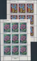 Wildflowers mini sheet Vadvirágok kisív (3 db stecklapon)