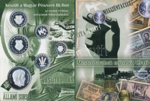 2006. "Mesterdarabok ezüstből 1946" 1946. 2f-5Ft Ag (6xklf) forgalmi sor utánverete eredet...