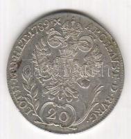 Ausztria/magyar verdejel 1789G 20Kr Ag II.József T:2/3