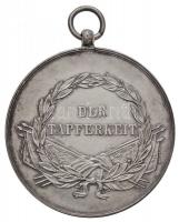 1914. "I. Osztályú Ezüst Vitézségi Érem" Ag kitüntetés "A" fémjellel a peremen, ...