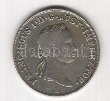 Ausztria/magyar verdejel 1835E 20Kr Ag T:2/3