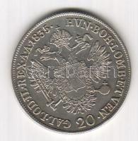 Ausztria/magyar verdejel 1835E 20Kr Ag T:2/3
