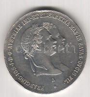 Ausztria 1854. 1G Ag "Házassági emlék" T:2 ph.