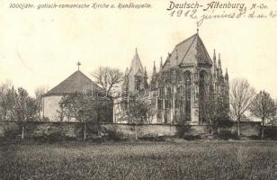 Bad Deutsch-Altenburg (Németóvár); 1000jähr. gotisch-romanische Kriche und Rundkapelle / church and chapel (EK)