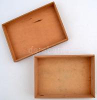 cca 1910 Kugler Henrik Gerbeaud, fa doboz, 19x13x5,5 cm
