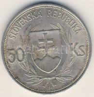 Szlovákia 1944. 50Ks Ag "Tiso" T:2