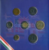 2004. 1Ft-100Ft 8klf db, szettben, benne 50Ft "Magyarország az EU tagja" külső tok hiányzik! T:BU  Adamo FO38.1
