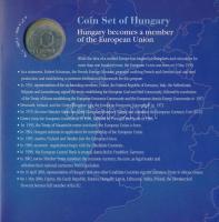 2004. 1Ft-100Ft 8klf db, szettben, benne 50Ft "Magyarország az EU tagja" külső tok hiányzi...