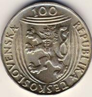 Csehszlovákia 1951. 100K Ag "K.Gottwald" T:1/2