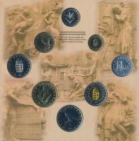 1999. 50f-100Ft 8klf db, szettben "75 éves a Magyar Nemzeti Bank" T:BU 
Adamo FO32