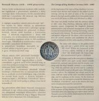 2008. 1Ft-100Ft 7klf db + Mátyás denár Ag fantáziaverete "Reneszánsz emlékév" dísztokos sz...