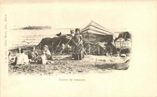 Tentes de Nomades / Nomad tents, Algerian folklore