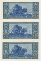 1945. 1.000.000P (3x) sorszámkövetők T:I