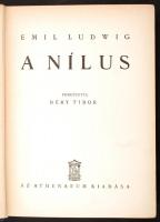Emil Ludwig: A Nilus. Bp., é.n., Athenaeum. Kiadói egészvászon-kötésben
