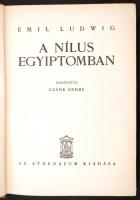 Emil Ludwig: A Nilus Egyiptomban. Bp., é.n., Athenaeum. Kiadói egészvászon-kötésben