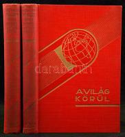 Richard Halliburton: Üres zsebbel a világ körül. Ford. Fodor Erzsébet. I-II. kötet. Bp. 1931. Dante kiadó. A világ körül. Kiadói aranyozott egészvászon-kötésben, enyhén kopottas gerinccel.