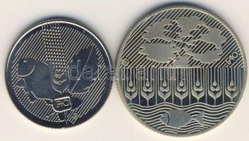 1985. 20Ft T:BU  + 100Ft "FAO" T:PP