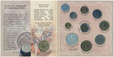 1998. 50f-200Ft 10klf db, benne 2klf 100Ft és 200Ft Ag "Deák" + 1db 100Ft "1848-49-es...