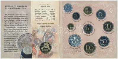 1998. 50f-200Ft 10klf db, benne 2klf 100Ft és 200Ft Ag "Deák" + 1db 100Ft "1848-49-es...