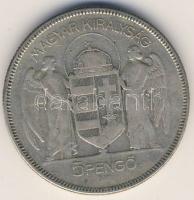 1930. 5P Ag "Horthy jobbra" T:3