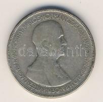 1930. 5P Ag "Horthy jobbra" T:3