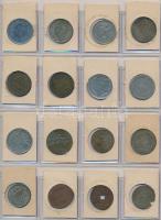 51db-os hobbi fémpénz gyűjtemény albumba rendezve, 4 berakólapon T:vegyes
51pcs of hobby coin colle...