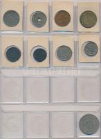 51db-os hobbi fémpénz gyűjtemény albumba rendezve, 4 berakólapon T:vegyes
51pcs of hobby coin colle...