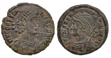 Római Birodalom / ??? / I. Constantinus ~330. Follis Cu (2,22g) + Sirmium / II. Constantius 351-355. Follis Cu (2,17g) T:2- Roman Empire / ??? / Constantine I ~330. Follis Cu CONSTAN-TINOPOLIS (2,22g) + Sirmium / Constantius II 351-355. Follis Cu DN CONSTAN-TIVS P F AVG / FEL TEMP REPARATIO - ASIRM (2,17g) C:VF RIC VIII 48.