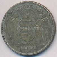 1930. 5P Ag "Horthy jobbra" T:3
Adamo P8