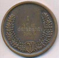 Berán Lajos (1882-1943) 1944. "Gamma Lövész Egyesület" Br díjérem (41,5mm) T:2