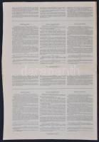 Budapest 1906. "Magyar Jelzálog-Hitelbank Nyeremény-Kötvény" "A" és "B"...