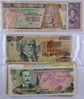 104db-os vegyes külföldi bankjegy tétel albumba rendezve, közte Csehszlovákia, Görögország, Irak Kenya, Kína, Szingapúr, Vietnam T:vegyes 104pcs of various banknotes, including Czechoslovakia, Greece, Iraq, Kenya, China, Singapore, Vietnam C:mixed