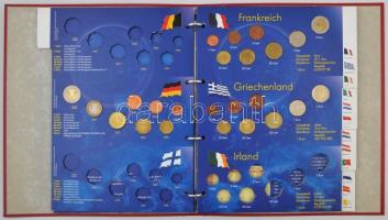 DN "Euro érme gyűjtemény" 37db klf érme gyűjtőalbumba rendezve T:vegyes
ND "Euro coi...