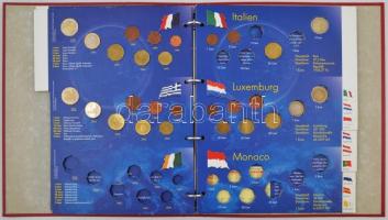 DN "Euro érme gyűjtemény" 37db klf érme gyűjtőalbumba rendezve T:vegyes
ND "Euro coi...