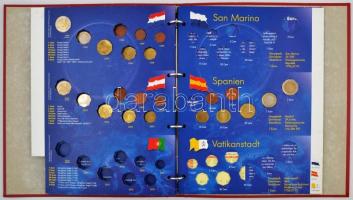 DN "Euro érme gyűjtemény" 37db klf érme gyűjtőalbumba rendezve T:vegyes
ND "Euro coi...