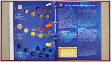 DN "Euro érme gyűjtemény" 37db klf érme gyűjtőalbumba rendezve T:vegyes
ND "Euro coi...