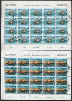 Europa CEPT, Historical events 2 mini sheets, Europa CEPT: Történelmi események 2 klf kisív