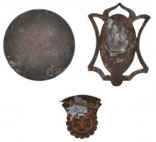 3db-os jelvény és érem tétel: "Többszörös véradásért" zománcozott jelvény + "Magyaror...