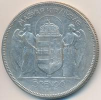 1930. 5P Ag "Horthy jobbra" T:3
Adamo P8