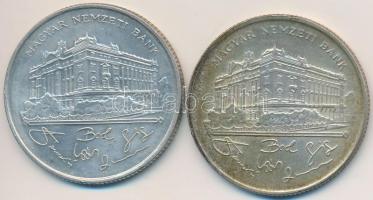 1993. 200Ft Ag "MNB" (2x) T:2,2-