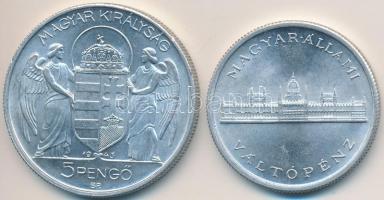 1943. 5P Al "Horthy Miklós születésének 75. évfordulója" + 1945. 5P Al "Parlament&quo...