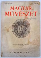 1930 Magyar Művészet VI. évfolyamának 7. száma, a Szinyei Merse Pál-Társaság megbízásából kiadja az Athenaeum, benne Balogh Rudolf publikált fotójával, hozzá a fotókkal, a címlapon aláírásával, hátul gumipecsétjével