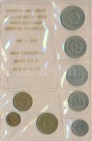 Bulgária 1951-1960. 1s-1L (8xklf) fémpénz szett sérült fóliatokban T:1,1-,2
Bulgaria 1951-1960. 1 S...