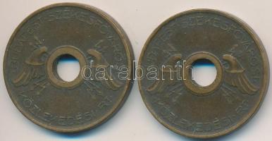 ~1930. "B.SZ.K.R.T (Budapest Székesfővárosi Közlekedési Részvénytársaság)" 10Ft Cu bárca (...