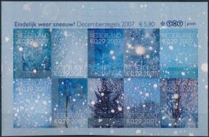 December (I) foil sheet, December (I) fóliaív