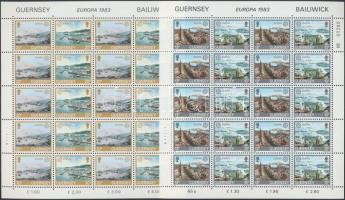 1983 Europa CEPT: Jelentős alkotások kisívsor Mi 265-268