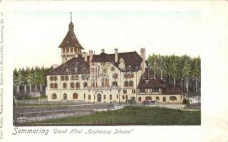 Semmering, Grand Hotel Erzherzog Johann