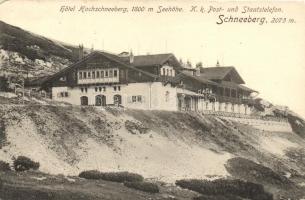 Schneeberg, Hotel Hochschneeberg (EK)