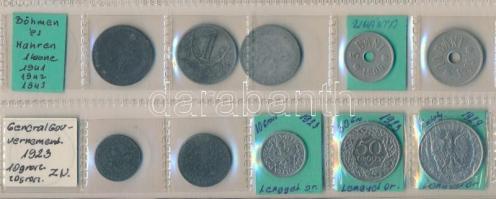 65db-os vegyes magyar és külföldi fémpénz tétel berakólapokon T:vegyes
65pcs of various coins in pl...