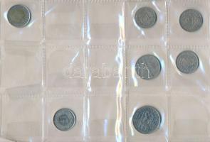 65db-os vegyes magyar és külföldi fémpénz tétel berakólapokon T:vegyes
65pcs of various coins in pl...